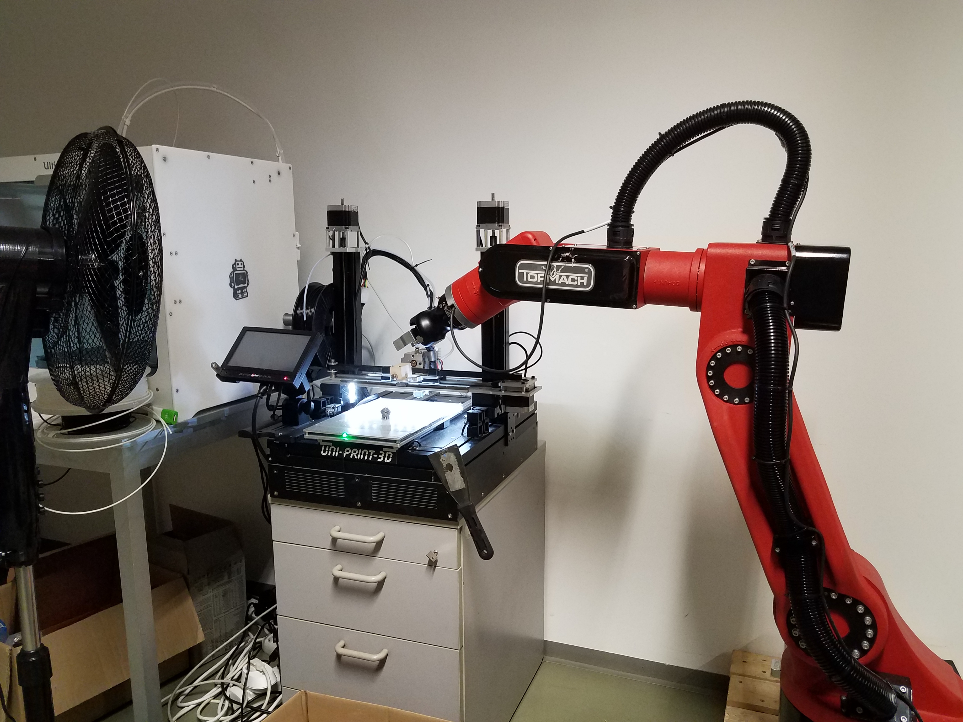 Machinekit ROS controlling an industrial robot